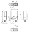 Pepperl+Fuchs MLV12-54-G/76b/124/128 Reflektörlü Cam Algılama Sensörü