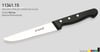 Perçinli Ekmek Bıçağı 15.7 cm No.2 Hulusi Bıçak ABS Saplı 26mm X 157mm X 2mm 11341.15