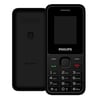 Philips Xenium E2125 1.77'' Çift Sim Kartlı Kamerasız Tuşlu Siyah EL Fenerli Asker Telefonu