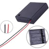 Powermaster  4'lü AA Kapaklı Switch'li Pil Yuvası (IC-233F)