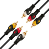 Powermaster 1.5 Metre 3RCA-3RCA Kablo