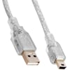 Powermaster 16731 USB 2.0 Şeffaf Usb 5 Metre Mini 5 Pin Kablo