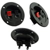 Powermaster 17386 Hoparlör Terminali İkili Yuvarlak İç çapı 4m Dış Çapı 6.5cm