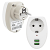 Powermaster 2 Usb Girişli Tekli Termal Priz (10A-2500W) PM-4911