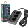 Powermaster 3 USB Çıkışlı 1.8 Metre Kablolu 3'lü Akım Korumalı Priz (10A-2500 Watt) PM-17564