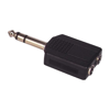 Powermaster 4091 6.3 mm Stereo Erkek / 6.3 mm Stereo Dişi x 2 Çevirici Jack