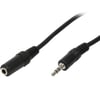 Powermaster 5758 3.5mm Stereo Erkek/Dişi 5 Metre Uzatma Kablosu