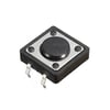 Powermaster IC-202 12x12x3.5 Mm 4 Pinli Tact Switch Yuvarlak Buton