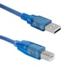 Powermaster PM-13012 Şeffaf 1.5 Metre USB 2.0 Yazıcı Kablosu