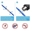 PowerMaster PM-24703 Dahili Lehimli Mühür Makaron 300 Adet 4 Boy Isıyla Daralan Kablo Koruması