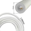 PowerMaster PM-26417 Animasyonlu Bluetooth Neon RGB Kumaş Örgülü Hortum Led 5 Metre 201 Modlu