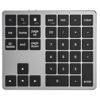 Powermaster PM-26595 Mini Gri Bluetooth 5.2 Kablosuz 35 Tuş Klavye Genişletme Sayı Bloğu