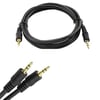 Powermaster PM-26896 Siyah 3.5 Mm Stereo Erkek-Erkek 1.5 Metre Aux Kablo