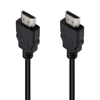 PowerMaster PM-31396 Plastik Düz Siyah 50 cm Poşetli HDMI Kablo