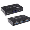 PowerMaster PM-4263 2 Port Giriş 1 Çıkış Manuel VGA Splitter Toplayıcı Switch (2 PC 1 Ekran)
