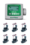 Rain Bird ESP‑9V Pilli Kontrol Ünitesi ve Solenoid Vana Seti – 6 İstasyon / 6 Vana
