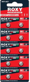 Roxy AG1 LR60 621 364 Alkalin 10 Lu Düğme Pil