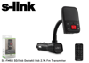 S-link SL-FM65 SD+Usb Destekli+2.1A Usb Şarj Potlu Fm Transmitter