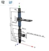 SMC ZPR04UGNK10-04-A8 Ø4 mm İletken NBR Vakum Vantuzu 10 mm Buffer