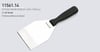 Spatula 14 cm No.4 Hulusi Bıçak Unlu Mamüller Üstüne Dökme Moblen Saplı 110mm X 140mm X 1.5mm 11561.14