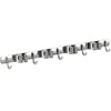 Sunup SN-26351 Beş Kancalı Dört Klipsli Paspas-Süpürge Tutucu - Askılık