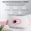 Sunup SN-27378 Regl Dönemi Karın Bel Sıcak Isıtma Titreşim Masaj Yastığı Cihazı Kramp Ağrı Kesici 3 Kademeli