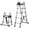 Sunup SN-29682 3.2+3.2 Metre Teleskopik Merdiven Karavan & Tekne Katlanır Alüminyum