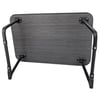 Sunup SN-29695 Katlanabilir Laptop Masası ve Yatak Koltuk Üzeri Tepsisi Siyah 70x48cm