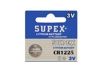 Supex CR-1225 3 Volt Para Pil