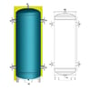 Termodinamik TD-100 Lt Buffer Tank - Ücretsiz Sevk