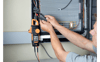 Testo 770-2 TRMS Pens Ampermetre | AC/DC Akım Ölçer | Başlatma Akımı | μA Ölçümü | Sıcaklık Adaptörü | İki Satırlı Ekran | 0590 7702