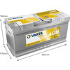 VARTA Dynamic AGM 12V 105Ah 950 CCA – Start-Stop ve xEV Uyumlu Akü