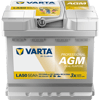 VARTA Dynamic AGM 12V 50Ah 540 CCA – Start-Stop ve xEV Uyumlu Akü