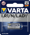 Varta LR1 Lady 1.5 Volt Alkalin Pil Tekli Paket Halinde