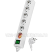 Vivanco 27018 EBLS 6W 6 Lı Anahtarlı Akım Korumalı Priz