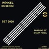 Winkel SET-2020 (SHARP PANEL) Vestel Tv Bar Led Takımı