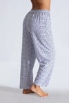 Seher Yıldızı  Kadın Emprime İki İplik Düz Pijama – %100 Pamuk Rahat Ev Giyimi SKD0023