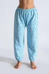 Seher Yıldızı  Kadın Emprime Pijama Altı – Lastikli Pamuklu Rahat Ev Giyimi SKD0065
