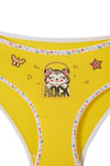Tutku  Kız Çocuk Elastanlı Önü Baskılı Slip Külot TKC0832