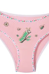 Tutku  Kız Çocuk Elastanlı Önü Baskılı Slip Külot TKC0832