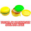 Akay Yuvarlak Hamburger Beslenme Kabı