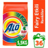 Alo Platinum 5.5 Kg Fairy Etkili Renkliler Hızlı Çözülme Toz Deterjan