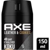 Axe  Erkek Deodorant & Bodyspray  Leather & Cookies 48 Saat Etkileyici Koku 150 ML
