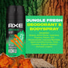 Axe Erkek Sprey Deodorant Jungle Fresh 48 Saat Etkileyici Koku 150 ml
