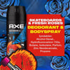 Axe Skateboard & Fresh Roses Erkek Deodorant Sprey 150 ML
