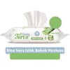 Baby Turco Aloe Vera Islak Mendil 90 Yapraklı Günlük Kullanım İçin Kapaklı