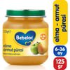 Bebelac Kavanoz Maması Elma Armut Püreli 125 gr 6-36 Ay Bebekler İçin Sağlıklı Gıda