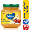 Bebelac Kavanoz Maması Elma Şeftali Püreli 125 gr 6-36 Ay Bebekler İçin Sağlıklı Besin