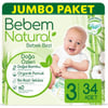 Bebem Natural Bebek Bezi 3 Beden Midi 34 Adet