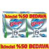 Bingo Kireç Önleyici Çamaşır Deterjanı 500 gr+500 gr İkiz Kutu ile Derinlemesine Temizlik